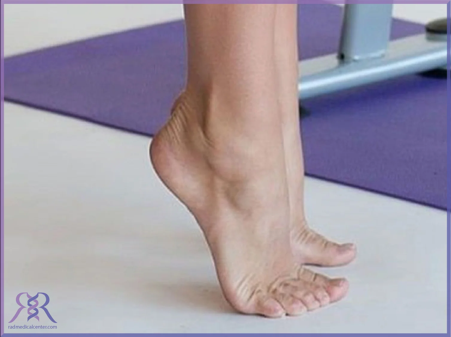 حرکت کششی ساق پا