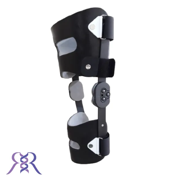 ارتز زانو Knee cage ترموپلاستیک (با مفصل مدرج یا دراپ لاک)