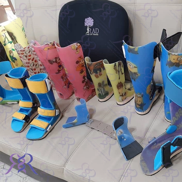 ارتوز مچ پا AFO ترموپلاستیک