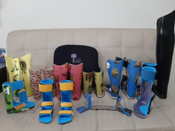 AFO ترموپلاستیک کودکان تا 8 سال هر پا