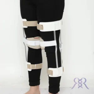 ارتوز زانو Knee cage ترموپلاستیک (با مفصل مدرج یا دراپ لاک)