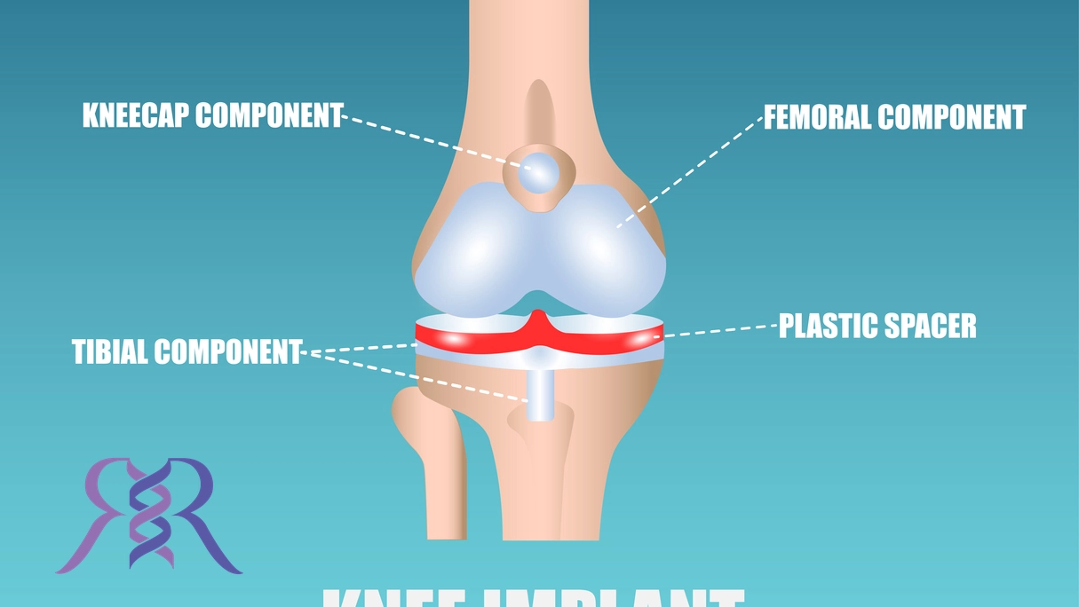 بخش های پروتز زانو