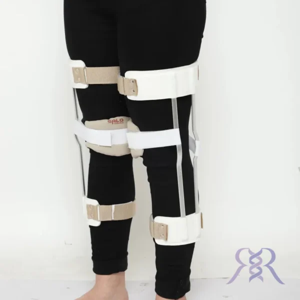 ارتوز زانو Knee cage ترموپلاستیک (با مفصل مدرج یا دراپ لاک)