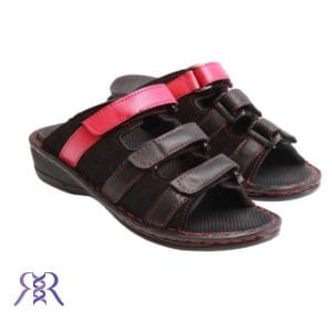 413 صندل طبی ارتوپدی چرم مصنوعی زنانه کد 413