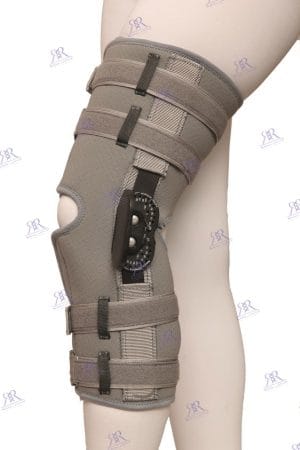 Photo_1754782354743 زانو بند توانبخشی با مفصل مدرج