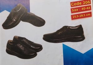 Code 206 (2) کفش طبی ارتوپدی مردانه کد 206